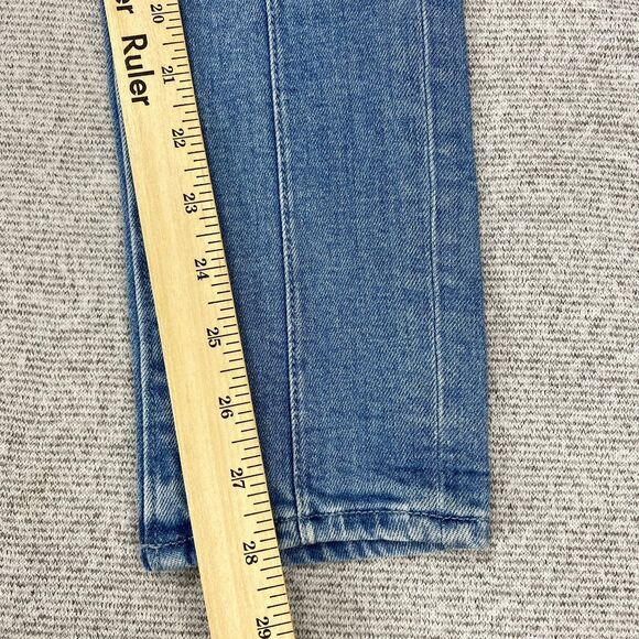 LOFT The Skinny Jeans Women Sz 24/00 Light Wash Mid Rise Jeans NWT - Picture 7 of 16